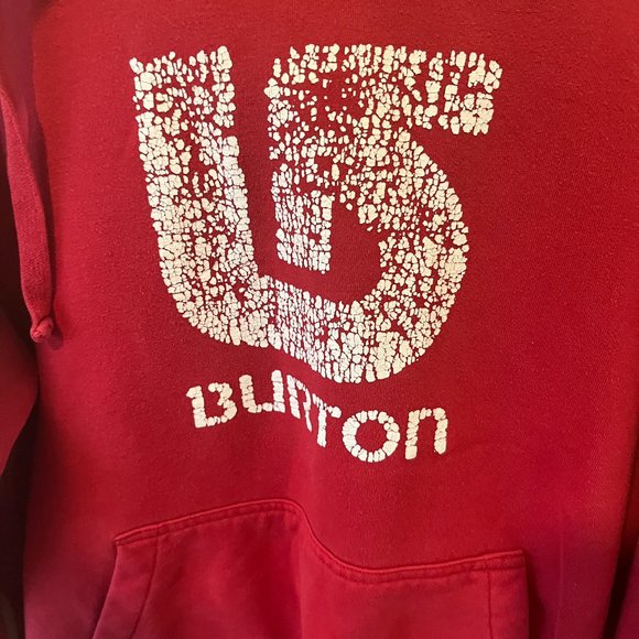 BURTON | Youth Boys Sweatshirt Hoodie Red Size Small - Picture 5 of 8